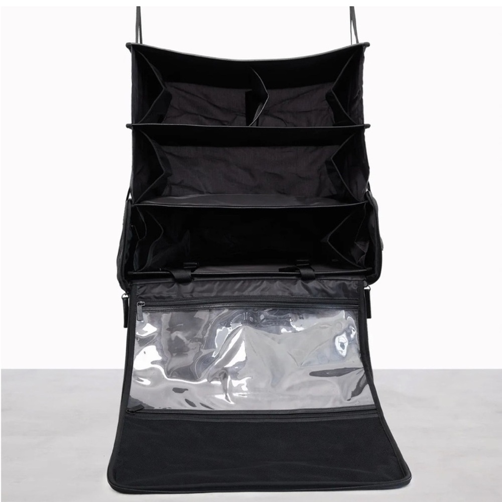 Beis Hanging Duffel Bag Carry-on NWT Black Unisex